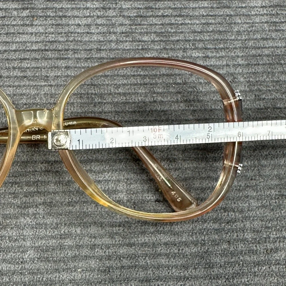 Blue Ribbon Marchon BR 11 Grey Rose Oversized‎ Rounded Eyeglass Frames 130 55-15